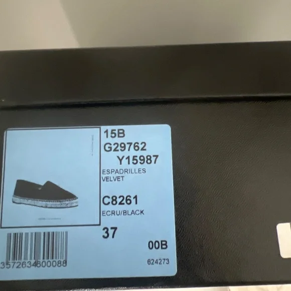 Chanel Velvet Espadrilles